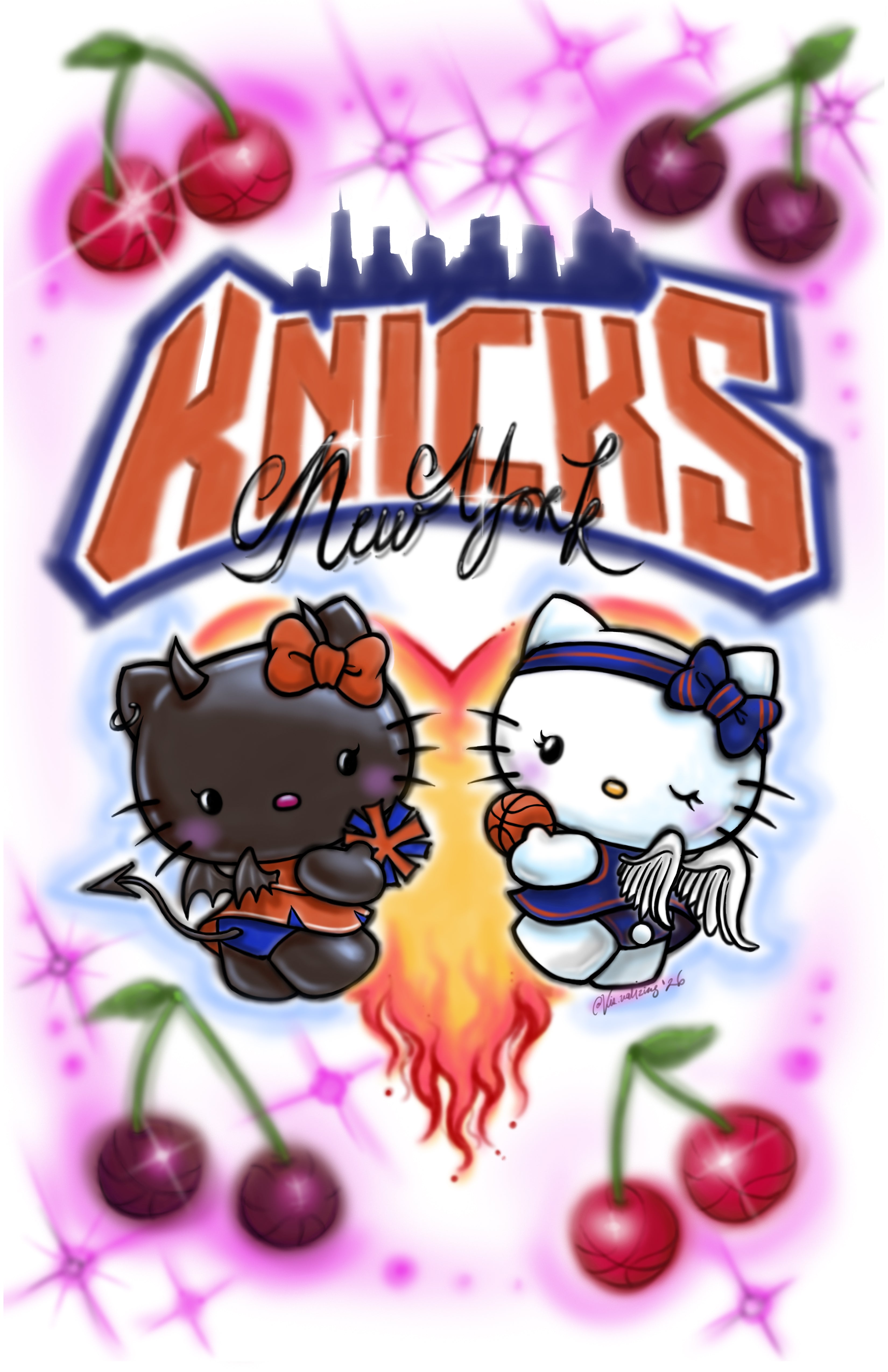 Hello Knicks Poster - PRE ORDER